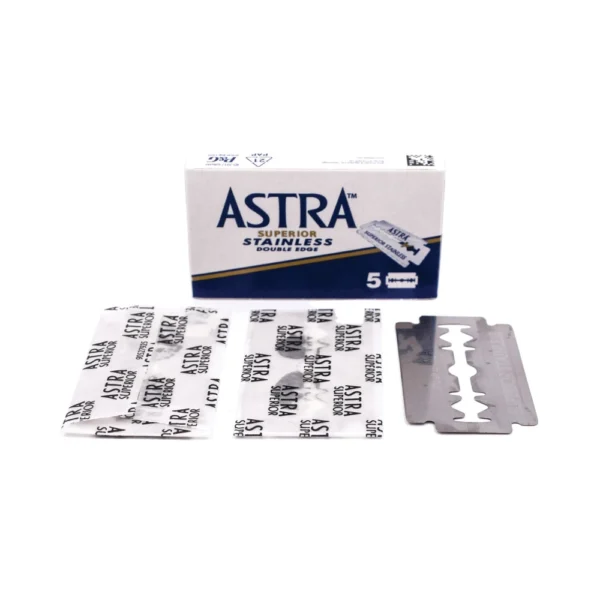 Astra Stainless Razor Blades in original packaging