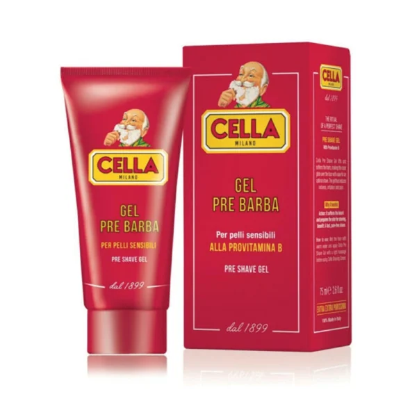 Cella Pre Shave Gel Tube 75ml