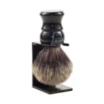 Classic Ebony Handle Pure Badger Shave Brush