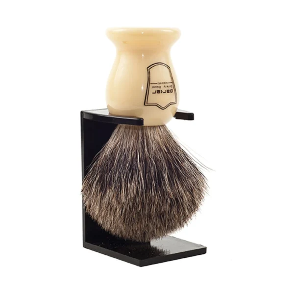 Classic Ivory Handle Pure Badger Shave Brush