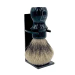 Deluxe Pure Badger Shave Brush – Black Handle