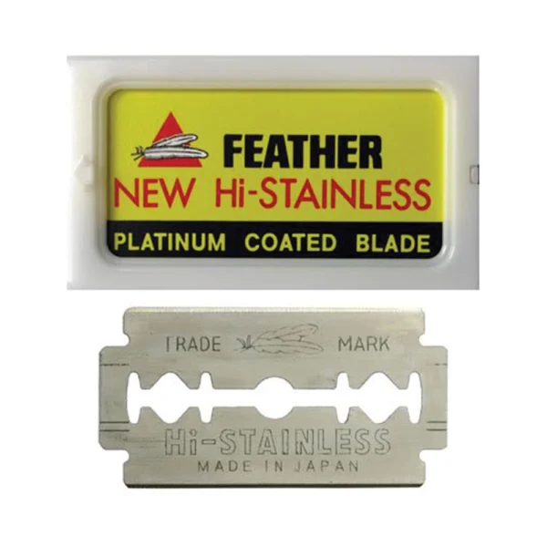 Feather Hi-Stainless Double Edge Blades