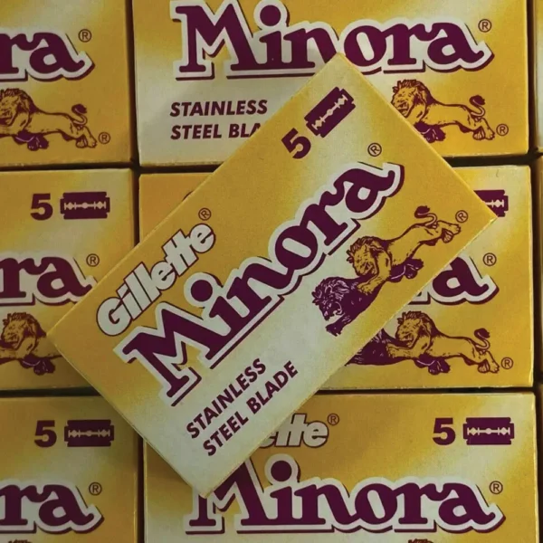 Gillette Minora Yellow Blades: Precision Shaving