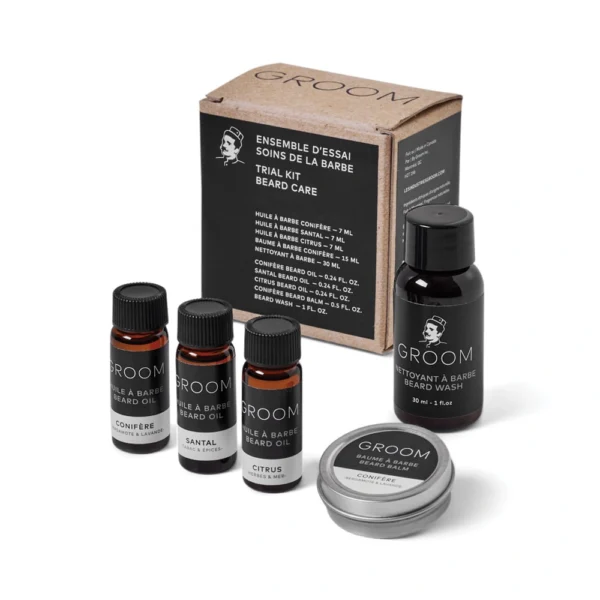 GROOM Beard Grooming Kit: Essential Care