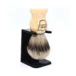 Luxury Silvertip Badger Shave Brush & Stand