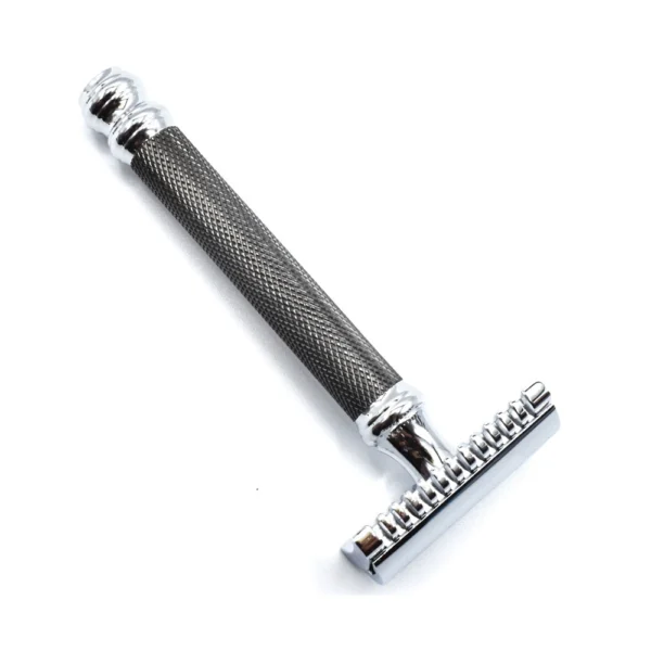 Parker 26C Open Comb Graphite Handle Safety Razor