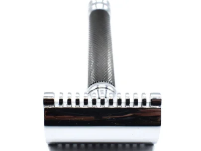 Parker 26C Open Comb Graphite Handle Safety Razor Image 4