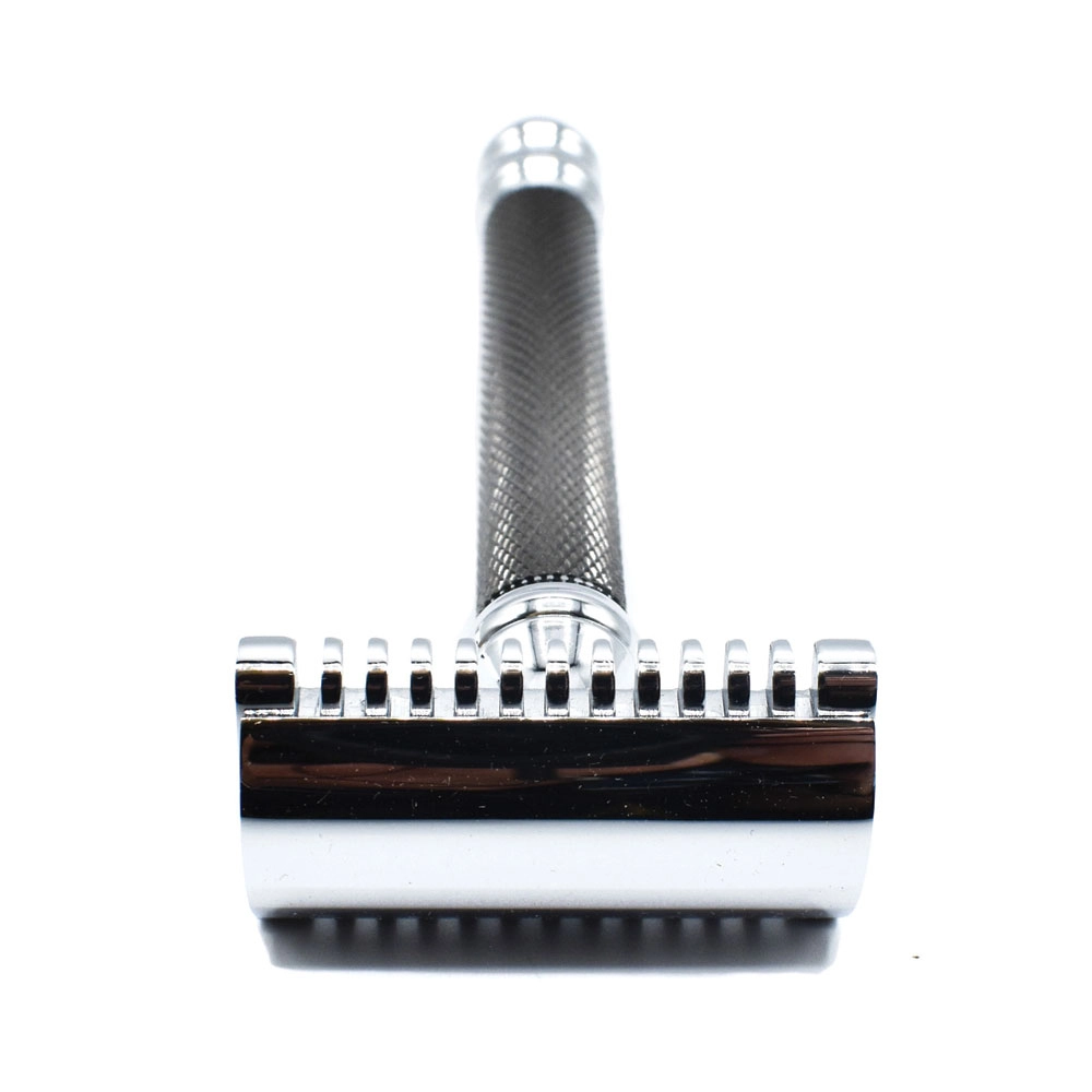 Parker 26C Open Comb Graphite Handle Safety Razor Image 4