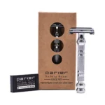 Parker 66R Heavyweight Chrome Butterfly Open Safety Razor