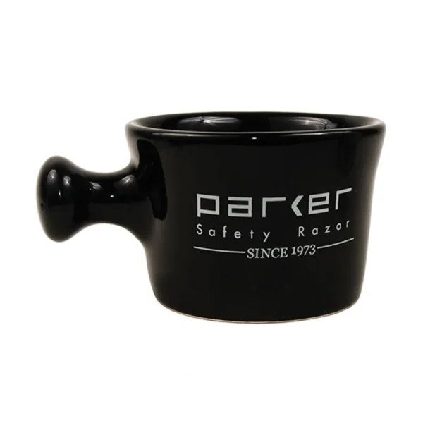 Parker Black Apothecary Shaving Mug