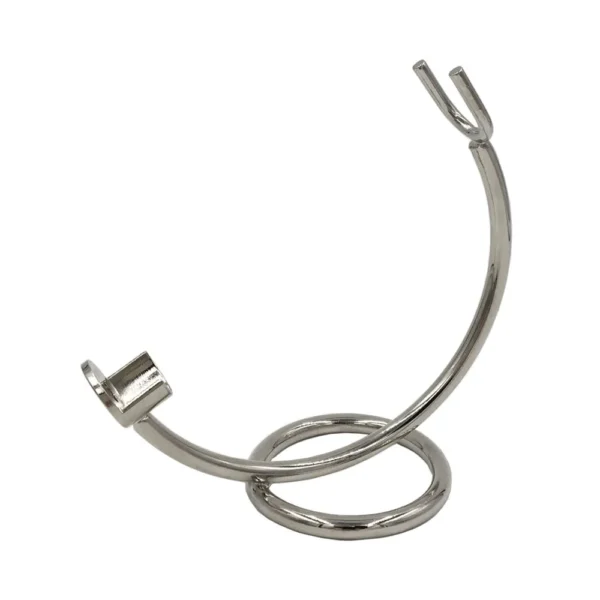 Parker Curved Chrome Razor Stand Parker Curved Chrome Razor Stand