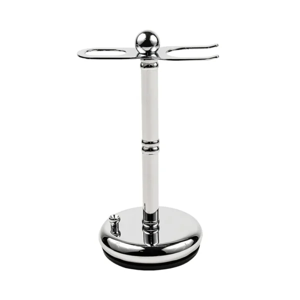 Parker Deluxe Chrome Razor & Brush Stand