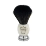 Parker Deluxe Synthetic Shaving Brush with Stand