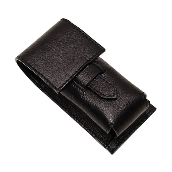 Parker Leather Shaving Brush Case