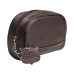 Parker Leather Small Toiletry Bag