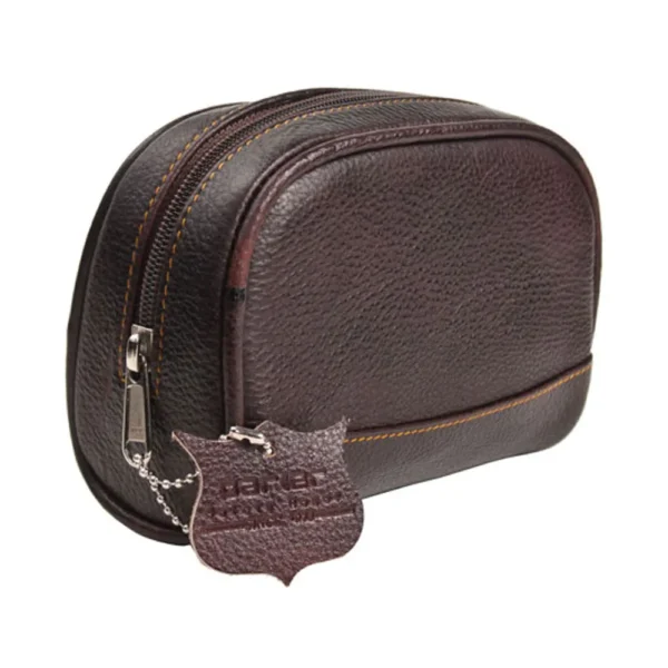 Parker Leather Small Toiletry Bag