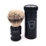 Parker 100% Silvertip Travel Shave Brush