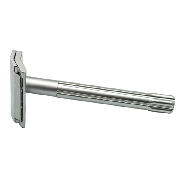 Side view of Parker SoloEdge single edge safety razor