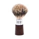 Parker Walnut Handle Deluxe Pure Badger Shave Brush