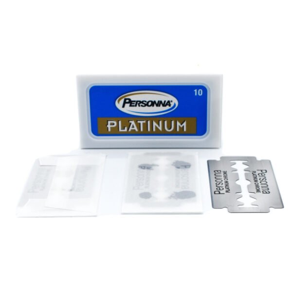 Personna IPBLUE Platinum DE razor blades made in Germany