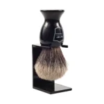 Premium Black Handle Pure Badger Shave Brush