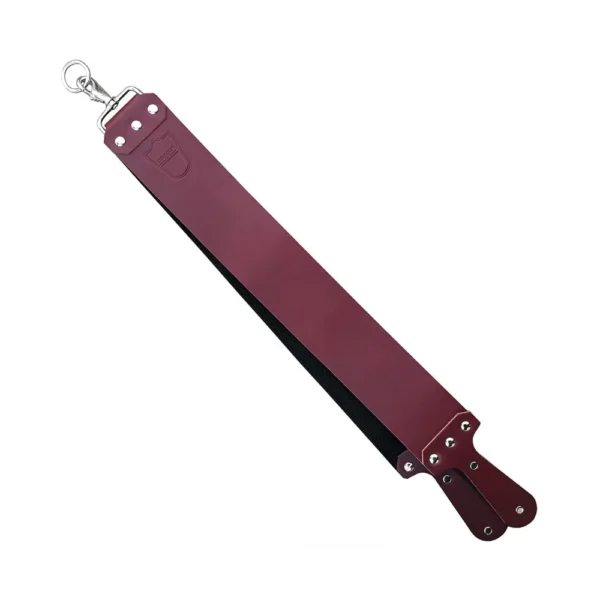 Red Latigo Leather Straight Razor Strop