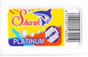 Shark Platinum Double Edge Razor Blades made in Egypt pack