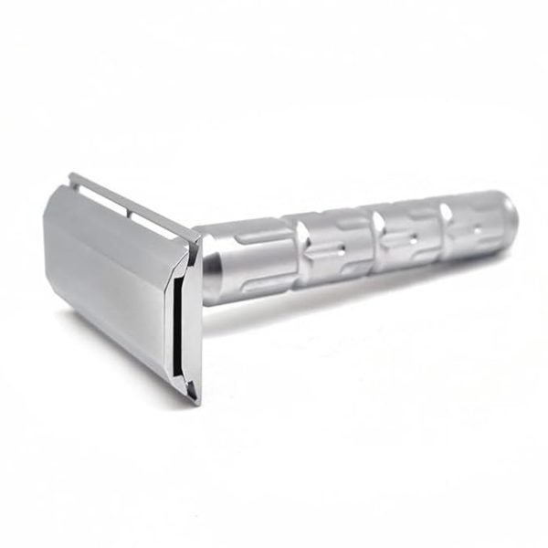The Goodfellas' Smile Syntesi Safety Razor – Stainless Steel Three-Piece