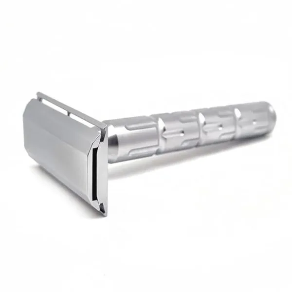 The Goodfellas' Smile Syntesi Safety Razor – Stainless Steel Three-Piece