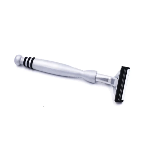 Taconic Shave Chrome Pivot Atra Compatible Razor 10 Blades Image 4