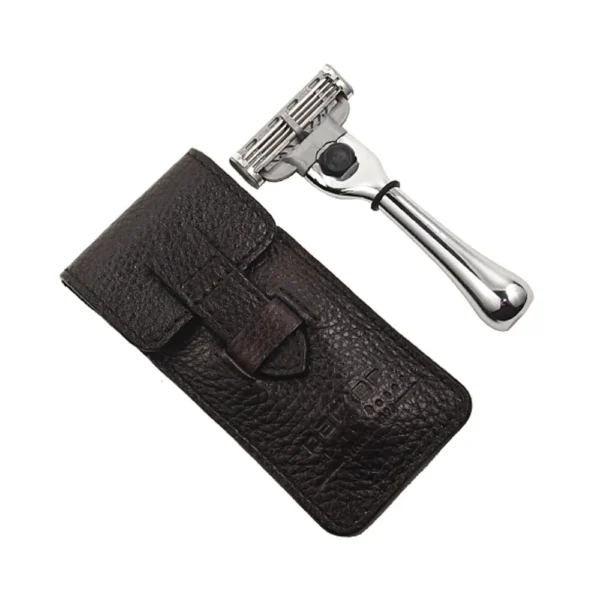 Parker Mach 3 Compatible Travel Razor Set
