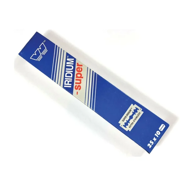 Wizamet Super Iridium Double Edge Safety Razor Blades