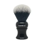 Black Noir Synthetic Shave Brush – High-Performance