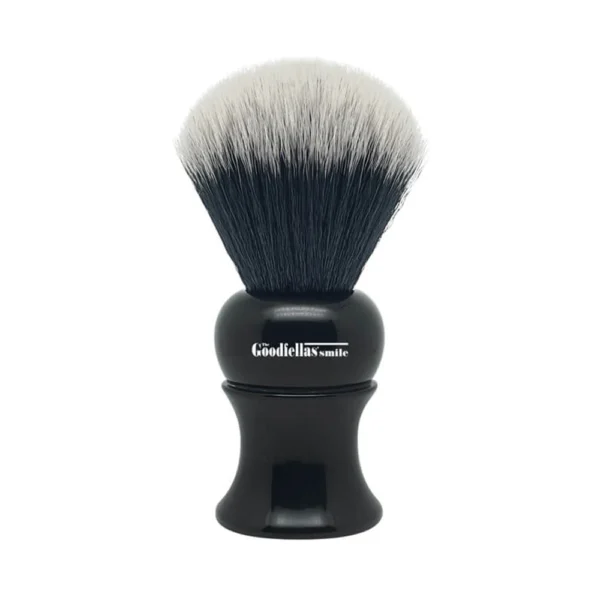 Black Noir Synthetic Shave Brush – High-Performance