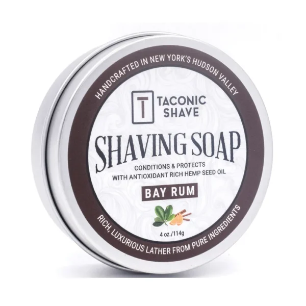 Classic Bay Rum Shave Soap Puck