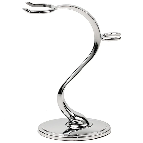 Parker shave set with chrome stand and badger brush USS4