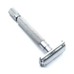 Parker 74R Satin Chrome Heavyweight Butterfly Open Safety Razor