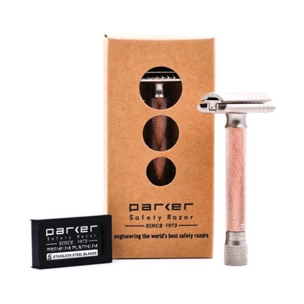 Parker Variant Adjustable Safety Razor – Rose Gold