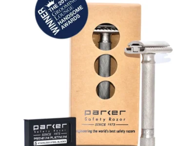 Parker Variant Adjustable Safety Razor – Satin Chrome