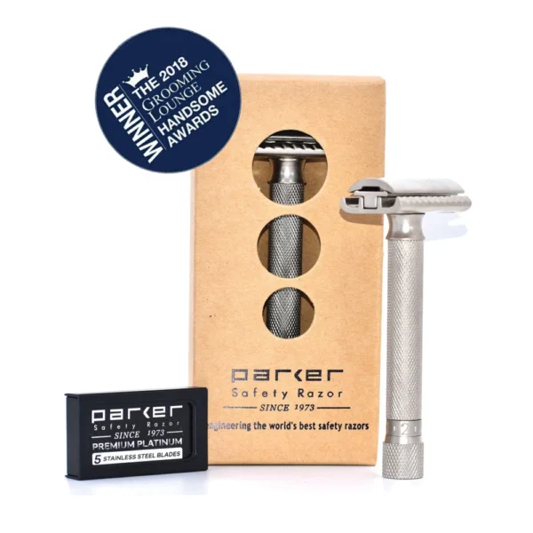 Parker Variant Adjustable Safety Razor – Satin Chrome