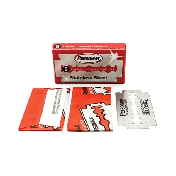 Personna Red Stainless Double Edge Razor Blades