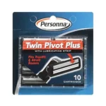 Personna Twin Pivot Plus Cartridges – 10 Count