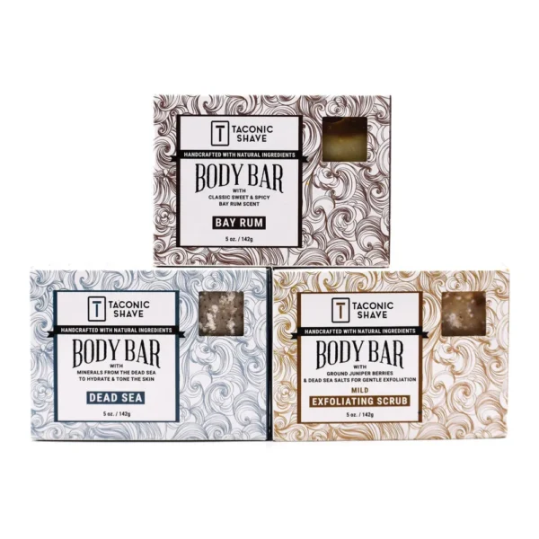 Taconic All-Natural Body Cleansing Bar Variety Pack