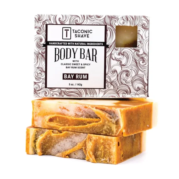 Taconic Bay Rum Body Cleansing Bar – 2 Pack
