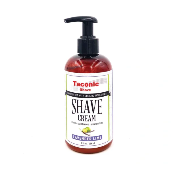 Taconic Lavender Lime Shave Cream – Refreshing & Moisturizing