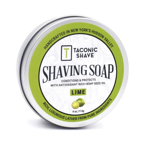 Taconic Lime Shaving Soap – Refreshing & Nourishing