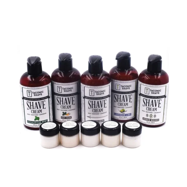 Taconic Shave Cream Sample Pack – Try 5 Scents