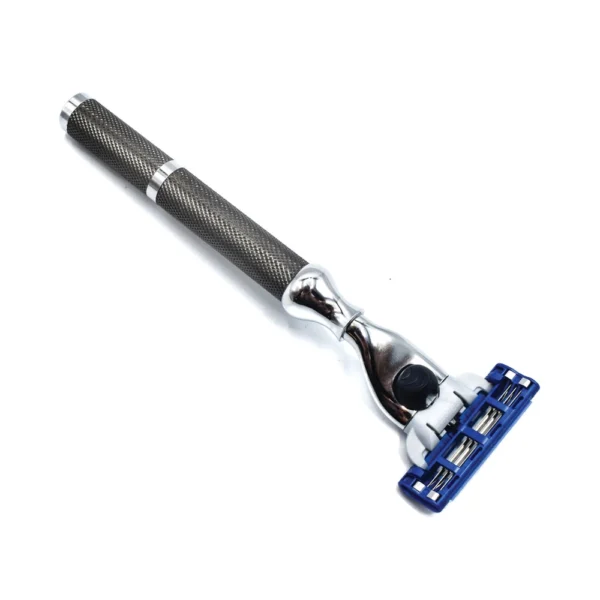 Parker 42M Mach 3 Graphite & Chrome Metal Razor