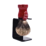 Parker Redwood Handle Pure Badger Shaving Brush