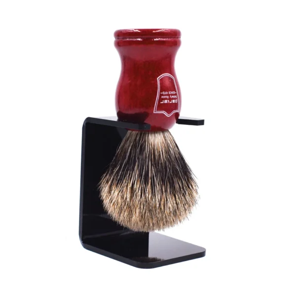 Parker Redwood Handle Pure Badger Shaving Brush
